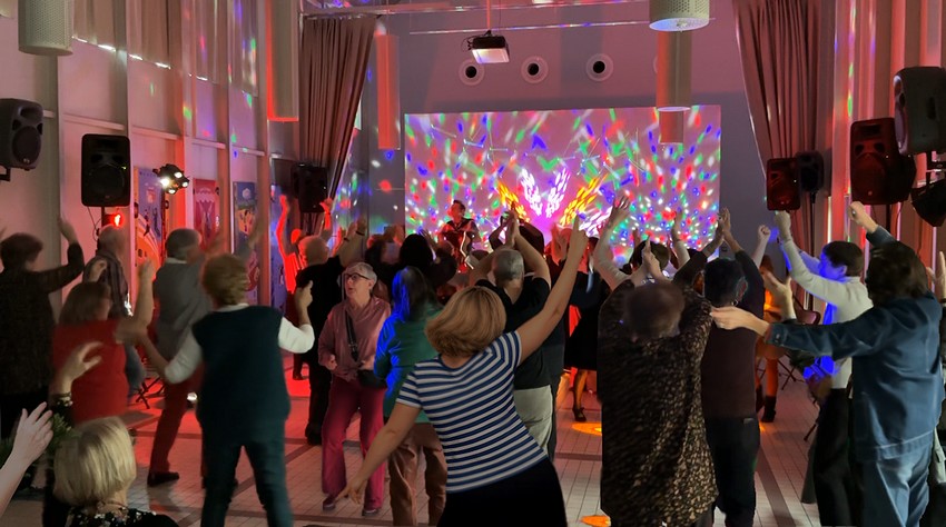 Accordéon salle de spectacle