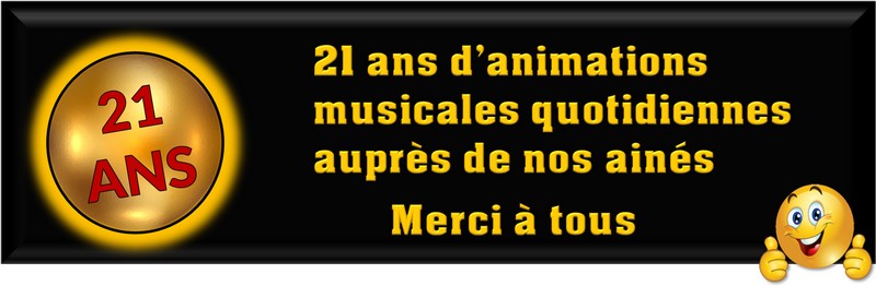 Animations musicales Merci